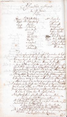 Scan des Originalprotokolls vom 4. Juni 1767