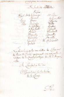 Scan des Originalprotokolls vom 14. Oktober 1773