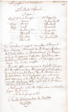 Scan des Originalprotokolls vom 03. Februar 1774