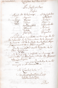 Scan des Originalprotokolls vom 03. März 1774