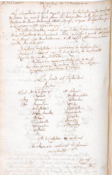 Scan des Originalprotokolls vom 08. September 1774