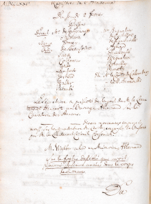 Scan des Originalprotokolls vom 02. Februar 1775