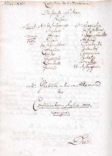 Scan des Originalprotokolls vom 16. März 1775