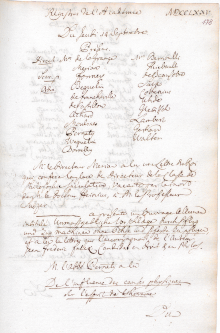 Scan des Originalprotokolls vom 14. September 1775