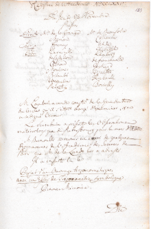 Scan des Originalprotokolls vom 23. November 1775