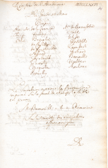 Scan des Originalprotokolls vom 14. März 1776
