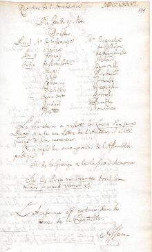 Scan des Originalprotokolls vom 09. Mai 1776