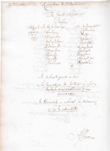 Scan des Originalprotokolls vom 23. Januar 1777
