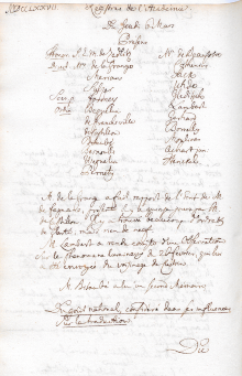 Scan des Originalprotokolls vom 06. März 1777