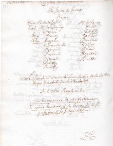 Scan des Originalprotokolls vom 12. Februar 1778