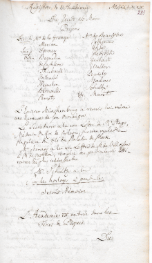 Scan des Originalprotokolls vom 16. März 1780