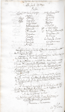 Scan des Originalprotokolls vom 24. Mai 1780
