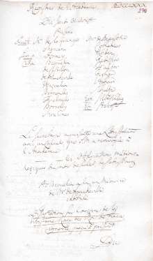 Scan des Originalprotokolls vom 31. August 1780
