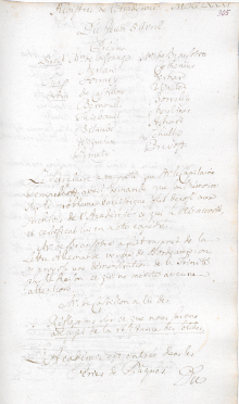 Scan des Originalprotokolls vom 05. April 1781