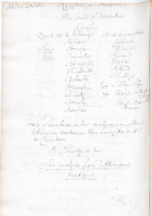 Scan des Originalprotokolls vom 06. Dezember 1781