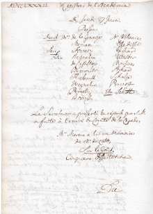 Scan des Originalprotokolls vom 27. Juni 1782