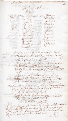 Scan des Originalprotokolls vom 26. Juni 1783