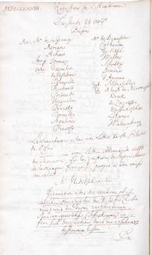 Scan des Originalprotokolls vom 28. August 1783