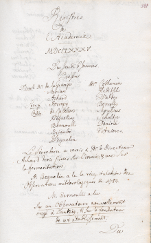 Scan des Originalprotokolls vom 06. Januar 1785