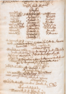 Scan des Originalprotokolls vom 14. April 1785