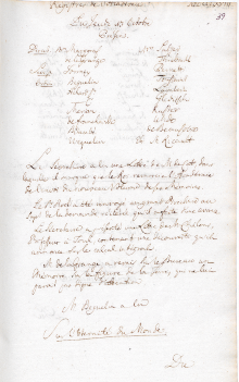Scan des Originalprotokolls vom 13. Oktober 1768