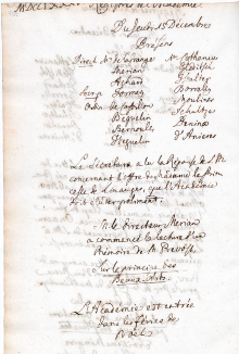 Scan des Originalprotokolls vom 15. Dezember 1785