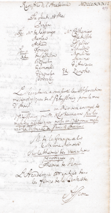 Scan des Originalprotokolls vom 18. Mai 1786