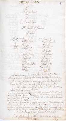 Scan des Originalprotokolls vom 5. Januar 1769