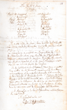 Scan des Originalprotokolls vom 2. März 1769