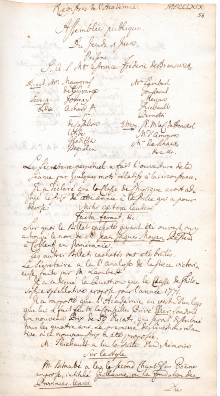 Scan des Originalprotokolls vom 1. Juni 1769