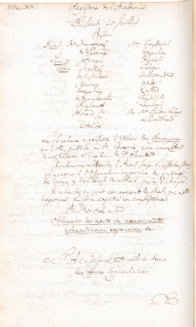 Scan des Originalprotokolls vom 20. Juli 1769