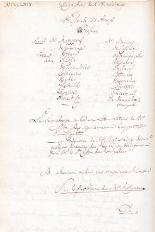 Scan des Originalprotokolls vom 31. August 1769