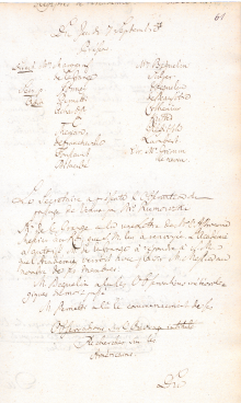 Scan des Originalprotokolls vom 7. September 1769