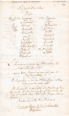 Scan des Originalprotokolls vom 5. Oktober 1769