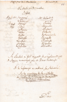 Scan des Originalprotokolls vom 16. November 1769