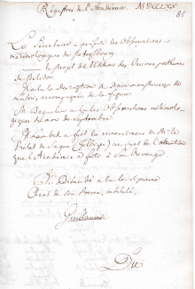 Scan des Originalprotokolls vom 4. Oktober 1770