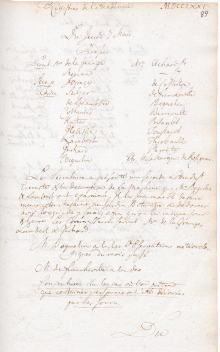 Scan des Originalprotokolls vom 7. März 1771